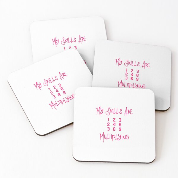 Item preview, My Skills Are Multiplying Math Teachers Fun Multiplication Table designed and sold by at85productions.