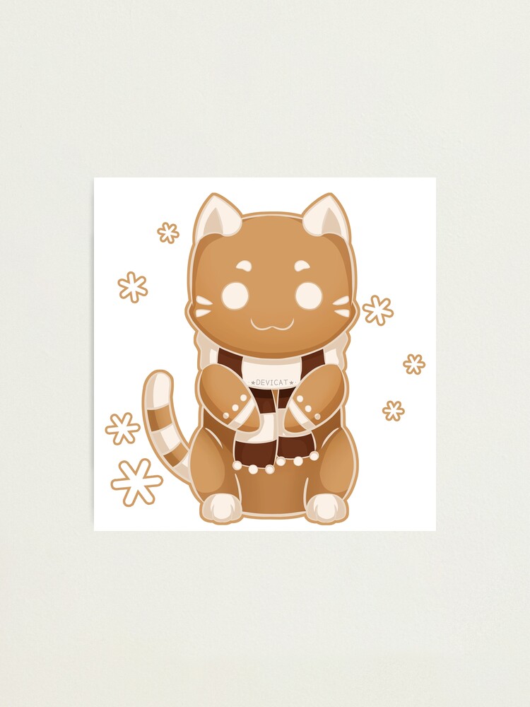 Alternate view of Gingerbread Cat Cookie - 2019 Photographic Print