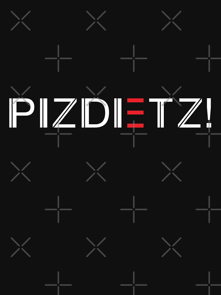 Thumbnail 7 of 7, Classic T-Shirt, Pizdietz (in white) designed and sold by ANGELSONLY.