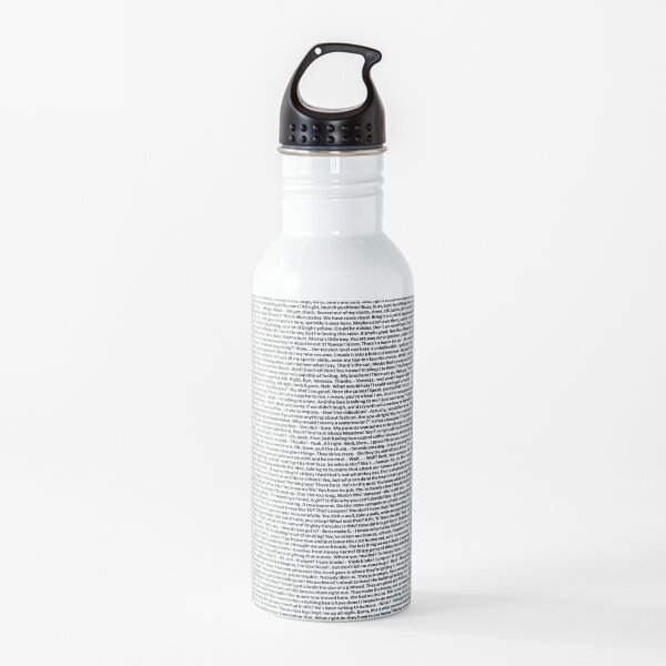 Bee Movie Script Full -Update High Resolution Water Bottle