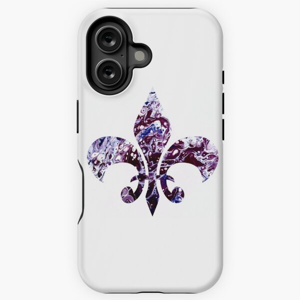 Aperçu de l'œuvre Fleur De Lis Pourpre créée et vendue par PaintedbyCarol.