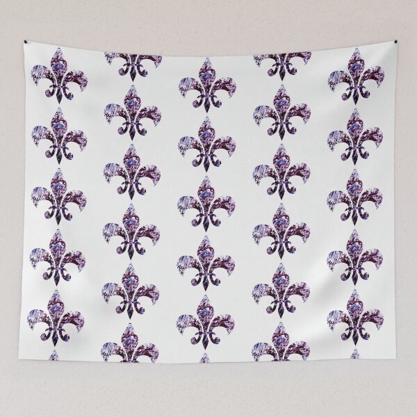Item preview, Purple Fleur De Lis designed and sold by PaintedbyCarol.
