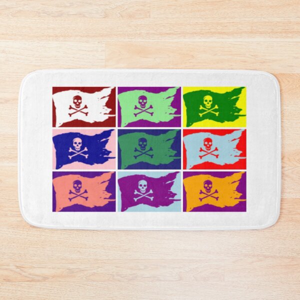 Item preview, Pirate flag Warhol designed and sold by HWFG.