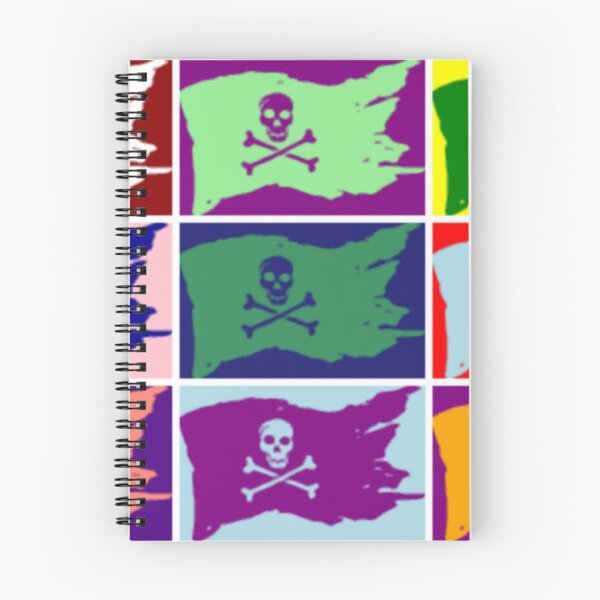 Item preview, Pirate flag Warhol designed and sold by HWFG.