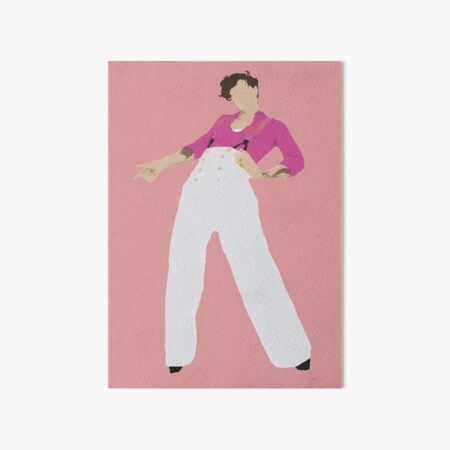 he! Art Board Print