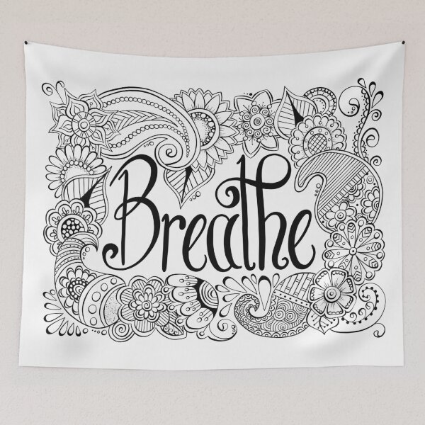 Item preview, Breathe designed and sold by coloringbliss.