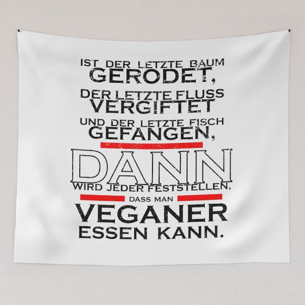 Item preview, only when the last tree funny anti vegan designed and sold by Andreas-Jaeger.