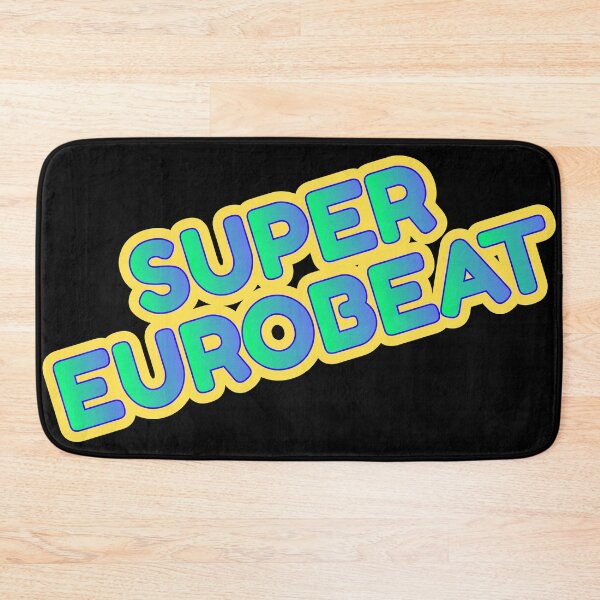 Item preview, Super Eurobeat - Green, Blue & Yellow designed and sold by MOREDANKMEMES.