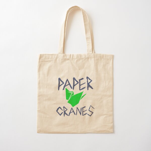 Paper Cranes Cotton Tote Bag