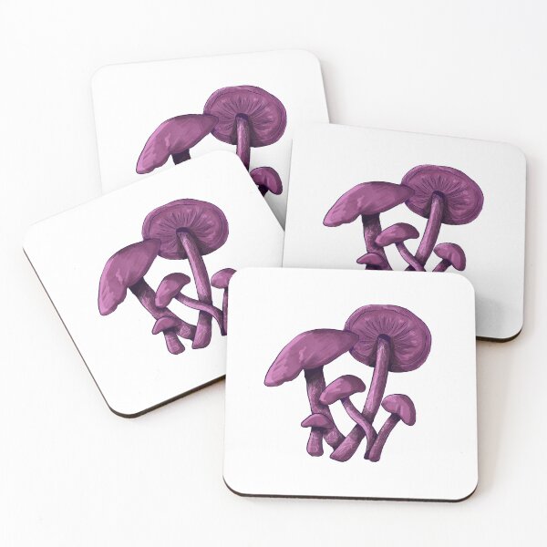 Artikelvorschau, Amethyst-Betrüger-Pilz-Aufkleber Deisng entworfen und verkauft von ParasolMushroom.