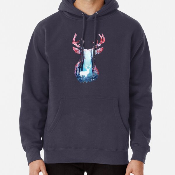 Spirit Deer Pullover Hoodie