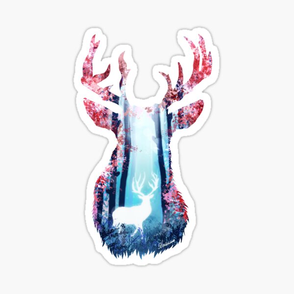 Spirit Deer Sticker