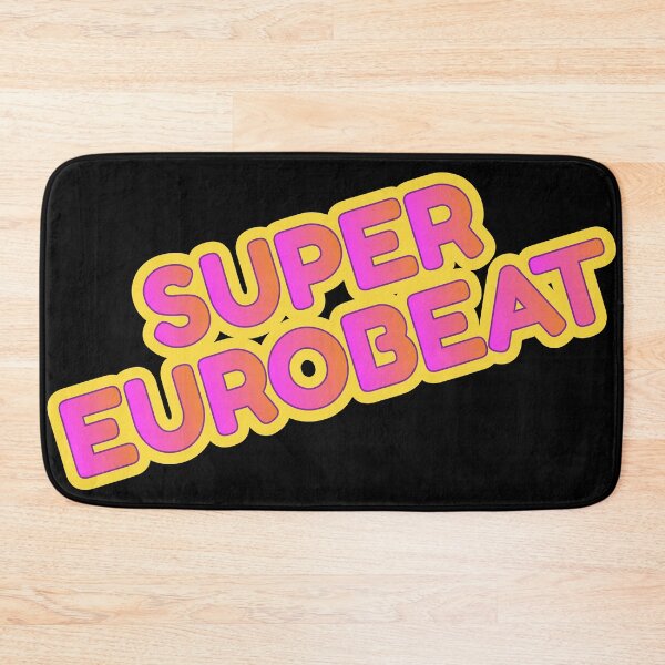Item preview, Super Eurobeat - Pink, Orange & Yellow designed and sold by MOREDANKMEMES.