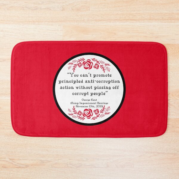 Item preview, Kent Corruption Quote - Needlepoint (white bg) designed and sold by Thelittlelord.