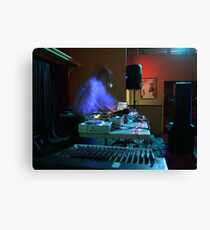 Ghost DJ Canvas Print