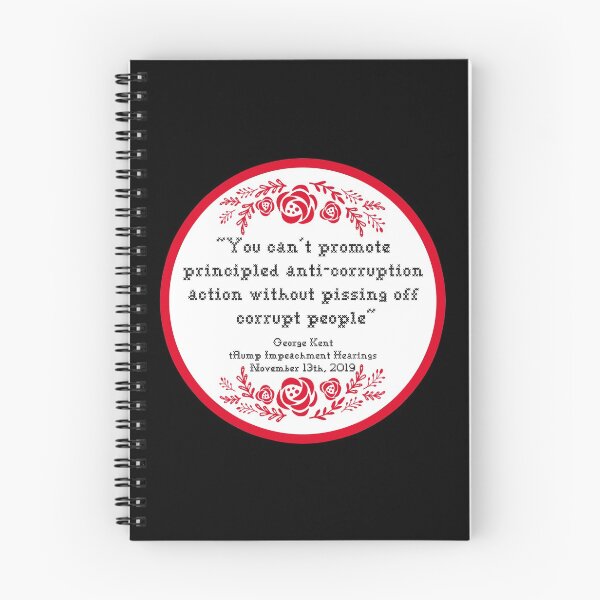 Item preview, Kent Corruption Quote - Needlepoint (red circle) designed and sold by Thelittlelord.