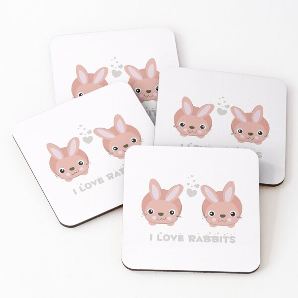 Item preview, I love rabbits designed and sold by KWGD - Kelly Woodward Graphic Designer.