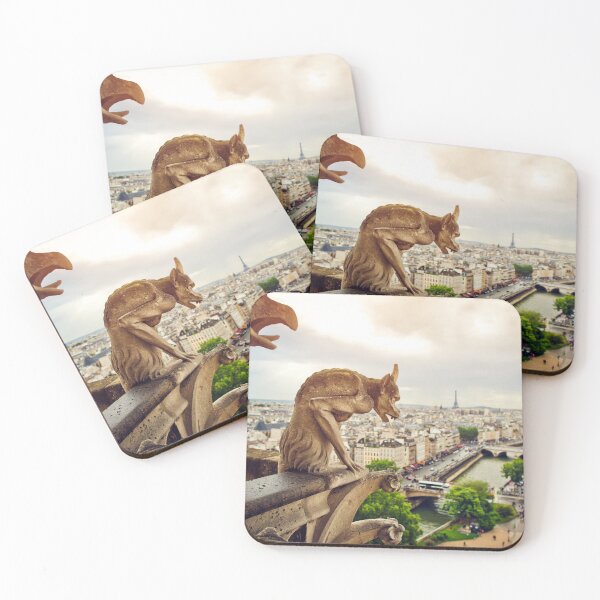 Item preview, Gargoyles in Paris, France, Basilica of Notre Dame designed and sold by ArtMarie.