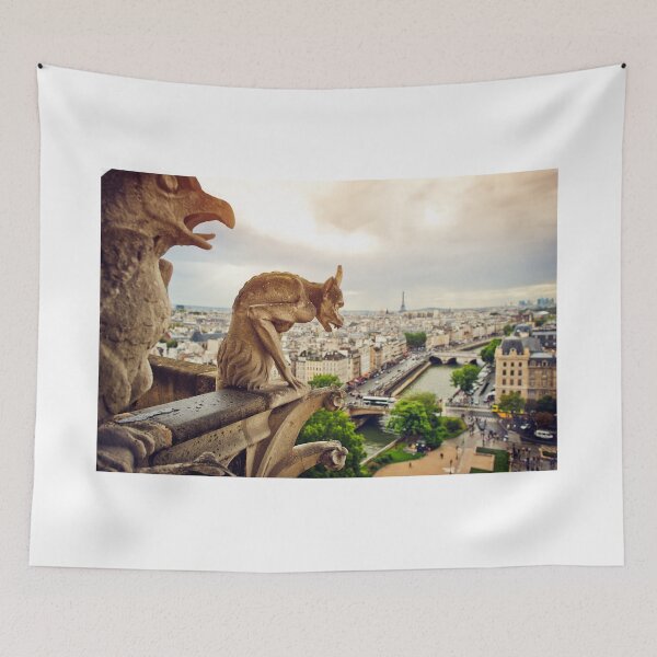 Item preview, Gargoyles in Paris, France, Basilica of Notre Dame designed and sold by ArtMarie.