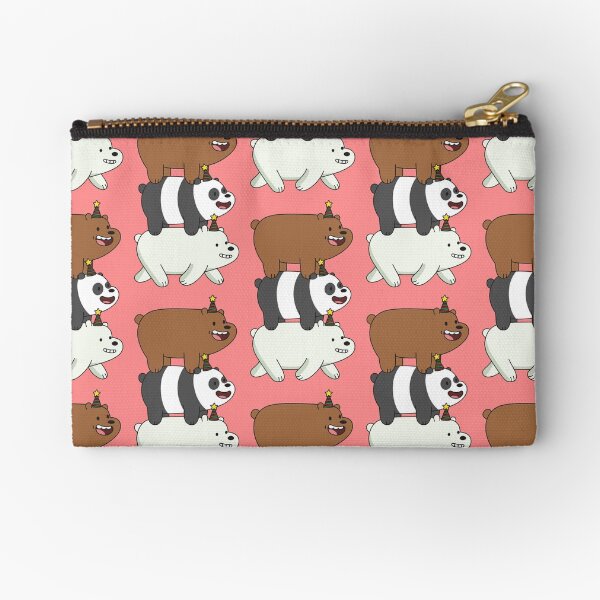 We Bare Bears Zipper Pouch