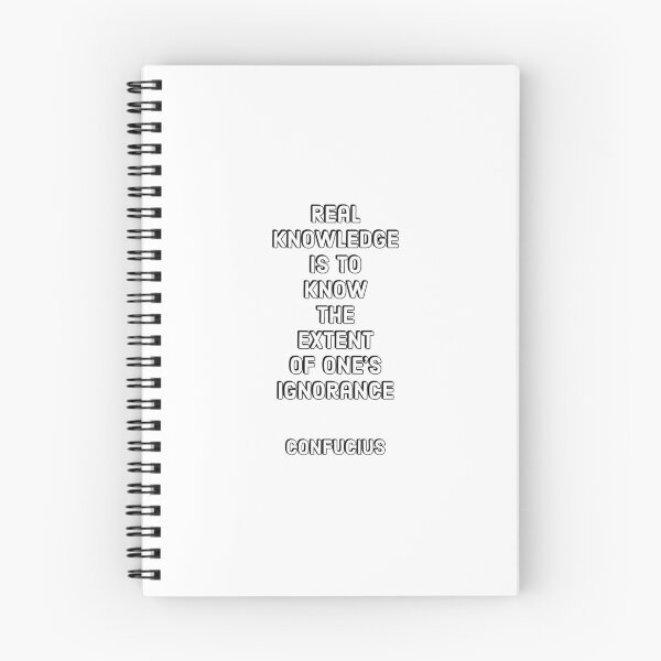 Item preview, Real knowledge is to know the extent of ones ignorance -  Confucius Quote designed and sold by Inspirationmotivation.