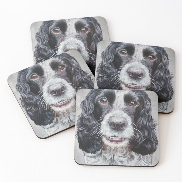 Item preview, Rosie the Blue Roan, Cocker Spaniel designed and sold by cathyscreations.