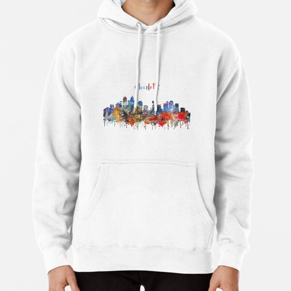 New Orleans Louisiana Skyline BW Adult Pull-Over Hoodie by NextWay Art -  Pixels