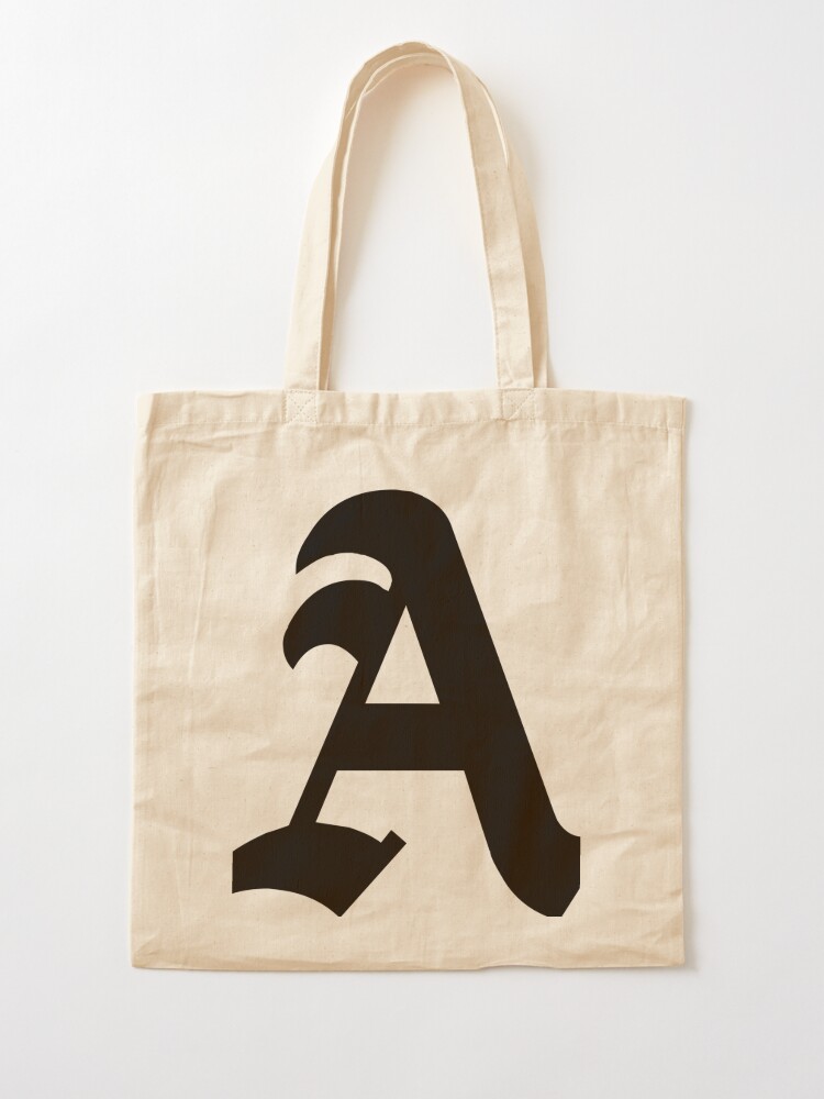 Letter - A (black) | Tote Bag