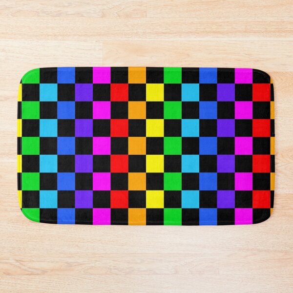 Item preview, Rainbow Checkerboard designed and sold by implexity.