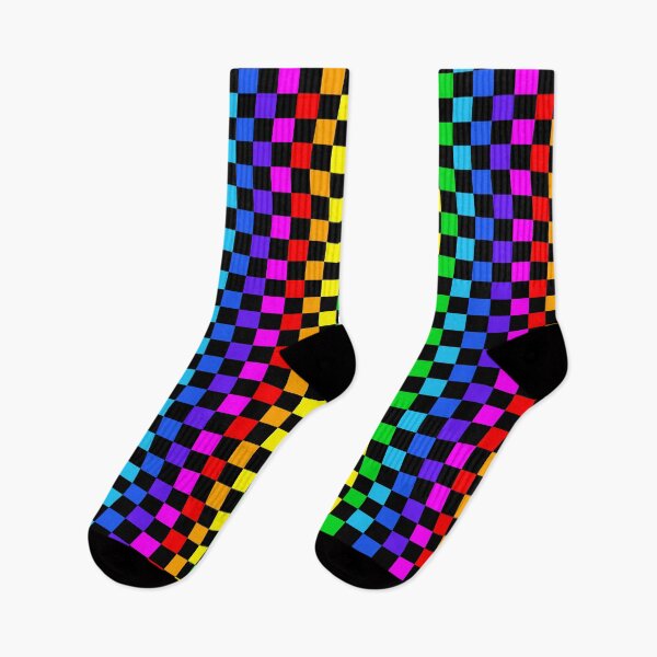 Item preview, Rainbow Checkerboard designed and sold by implexity.