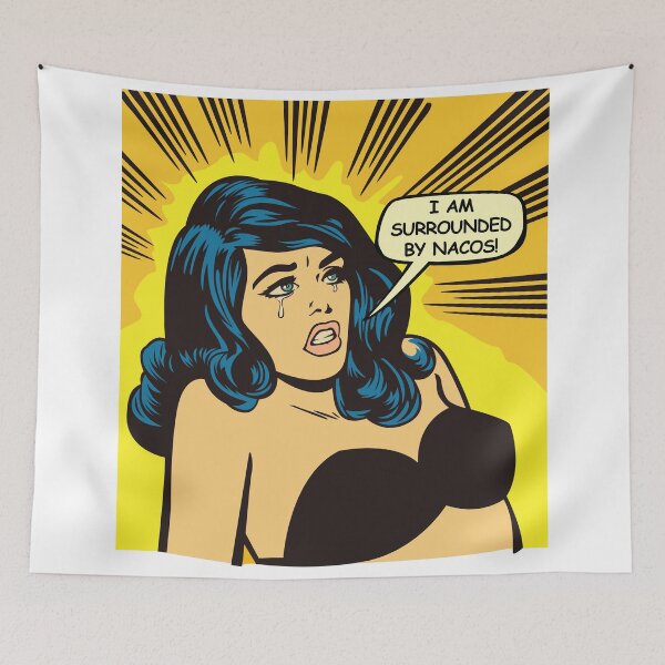 Item preview, Pop Art Comic Girl Vintage designed and sold by SAUHER.