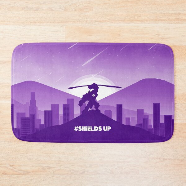 Item preview, Shields Up! (LA Gladiators Poster) designed and sold by SnowingRivers.