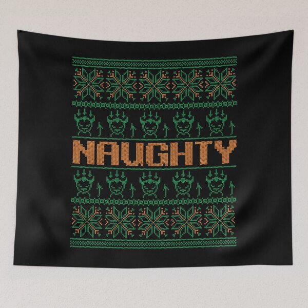 Item preview, Xmas Ugly Sweater Naughty Cute Angels Family Christmas Pajama Shirt Funny Matching Xmas Tee Shirt Costume Green designed and sold by lxmag.
