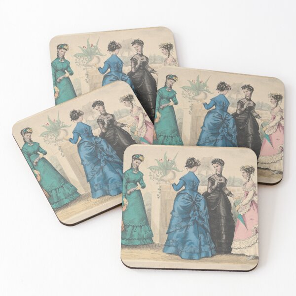 Item preview, Le Coquet Laure Noel 1869 French fashion art  designed and sold by Love30smovies.