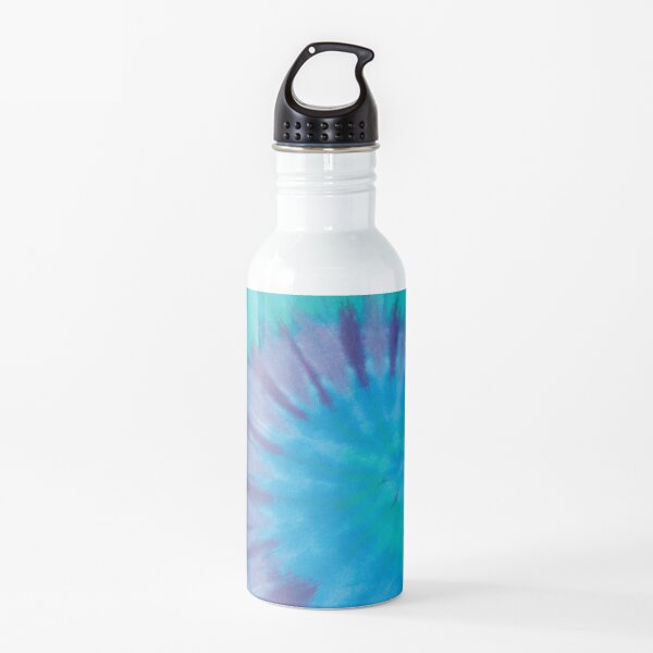 Blue Ocean Tie Dye Water Bottle