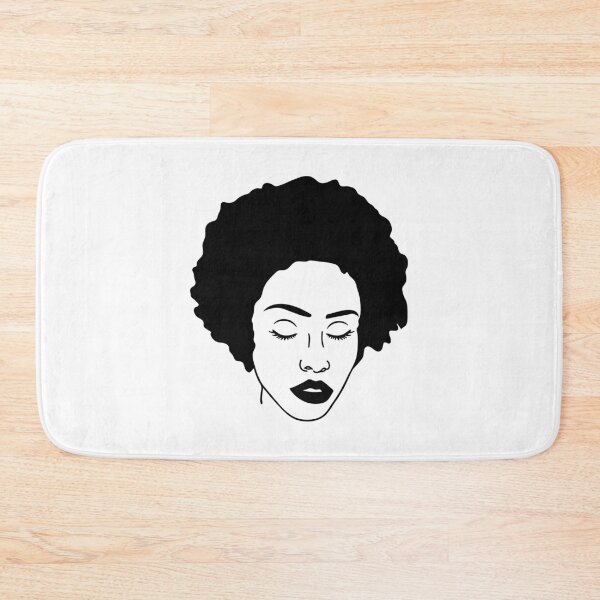 Item preview, Curly Natural Afro Hair Woman designed and sold by Isabelle-Anne.