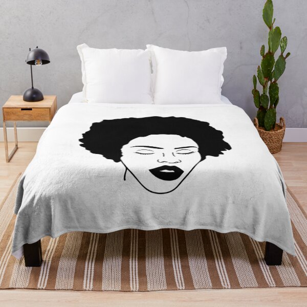 Item preview, Curly Natural Afro Hair Woman designed and sold by Isabelle-Anne.