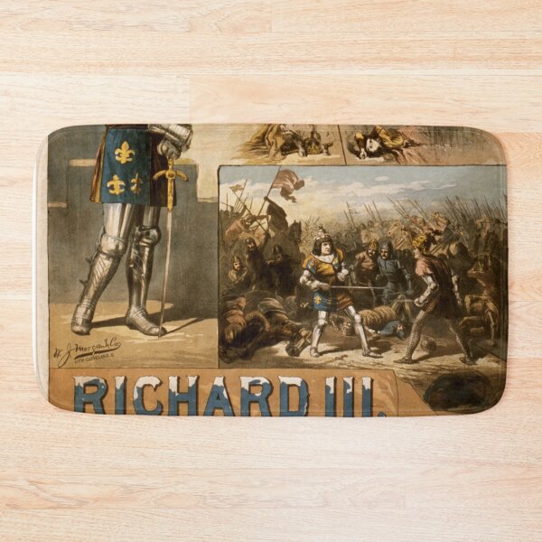 Item preview, Vintage Richard III Theatre Poster designed and sold by livianasgifts.