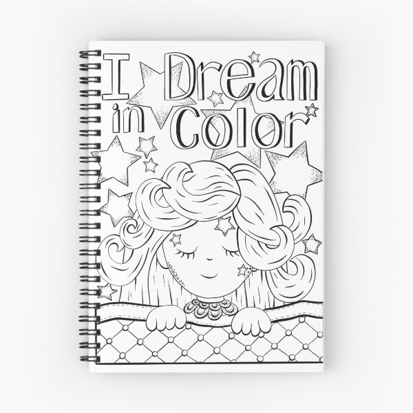 Item preview, I Dream in Color designed and sold by coloringbliss.