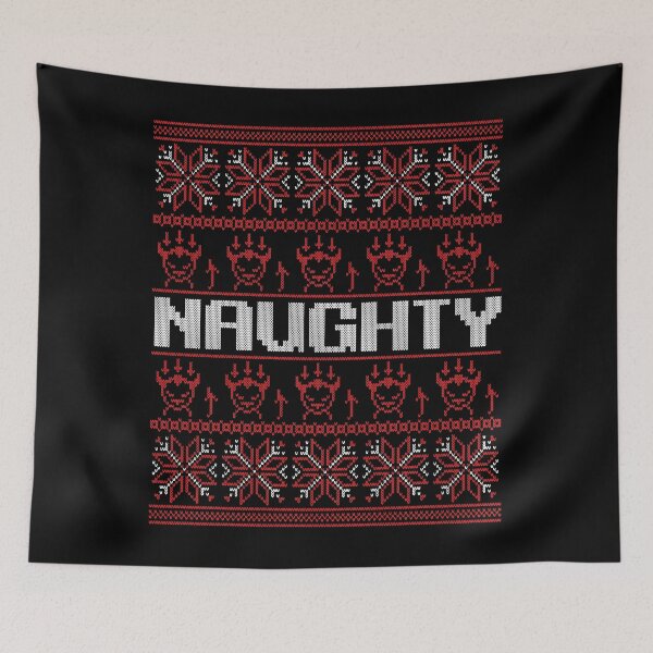 Item preview, Ugly Christmas Sweater Naughty Cute Angels Family Pajama Christmas Shirt Funny Matching Xmas Tee Shirt Costume Red designed and sold by lxmag.