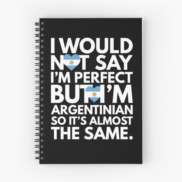 Artikelvorschau, Ich sage nicht, dass ich perfekt bin, aber ich bin Argentinier, es ist fast dasselbe. entworfen und verkauft von elhefe.