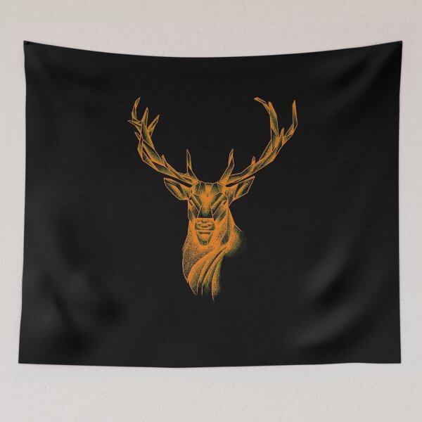 Item preview, Cool geometric deer for hunters designed and sold by dtmtattoo.