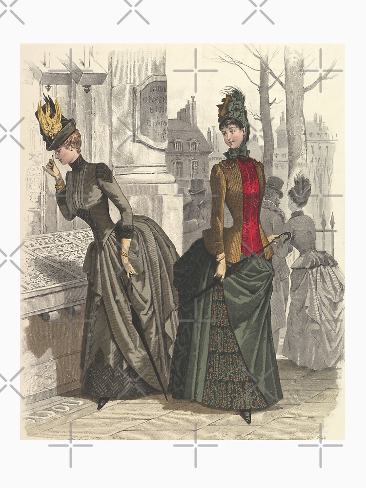 1890 ca , Asnières , FRANCE : The french fashion designer and and