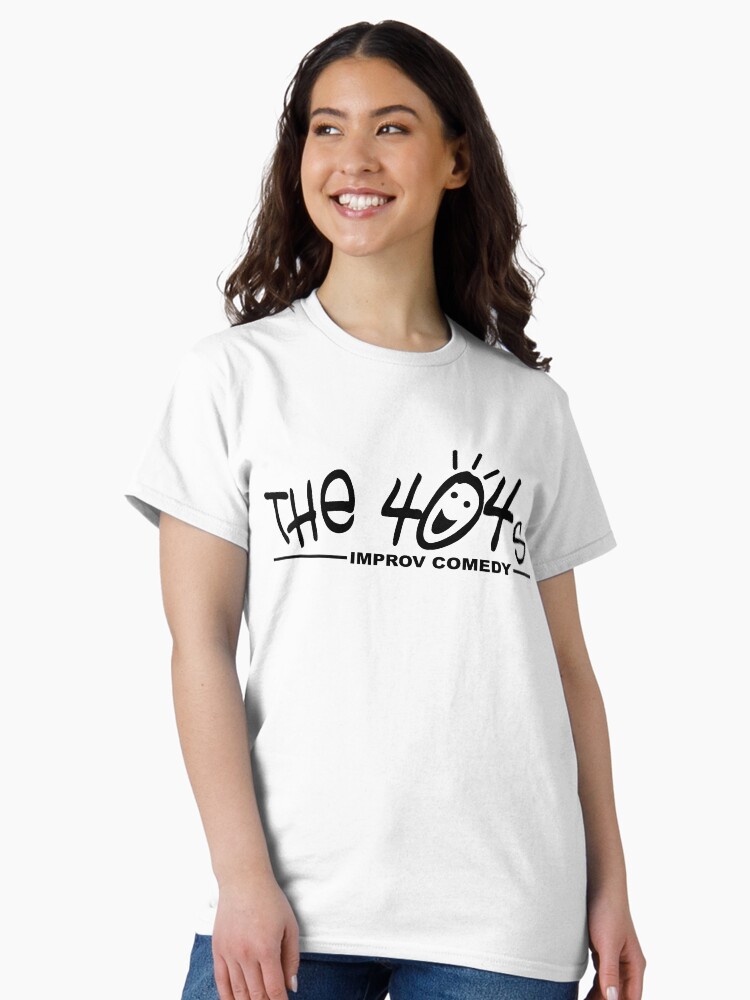 Thumbnail 1 of 7, Classic T-Shirt, The 404s Logo - Black designed and sold by the404s.