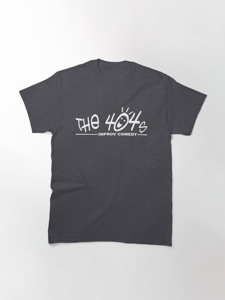 Thumbnail 3 of 7, Classic T-Shirt, The 404s Logo - White designed and sold by the404s.
