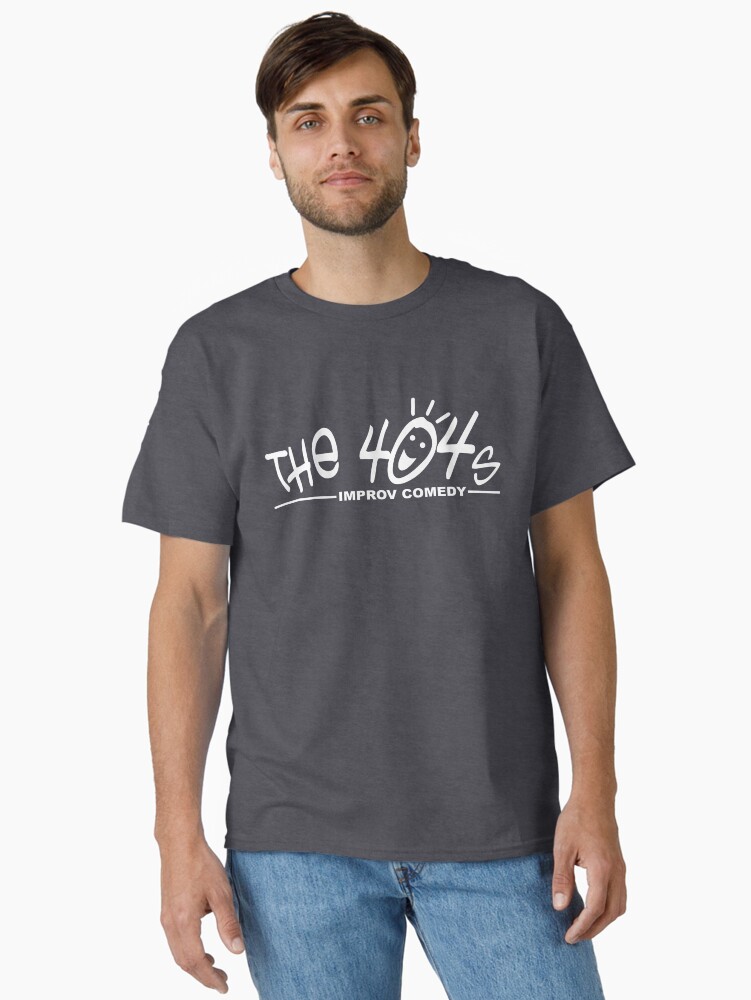 Thumbnail 2 of 7, Classic T-Shirt, The 404s Logo - White designed and sold by the404s.