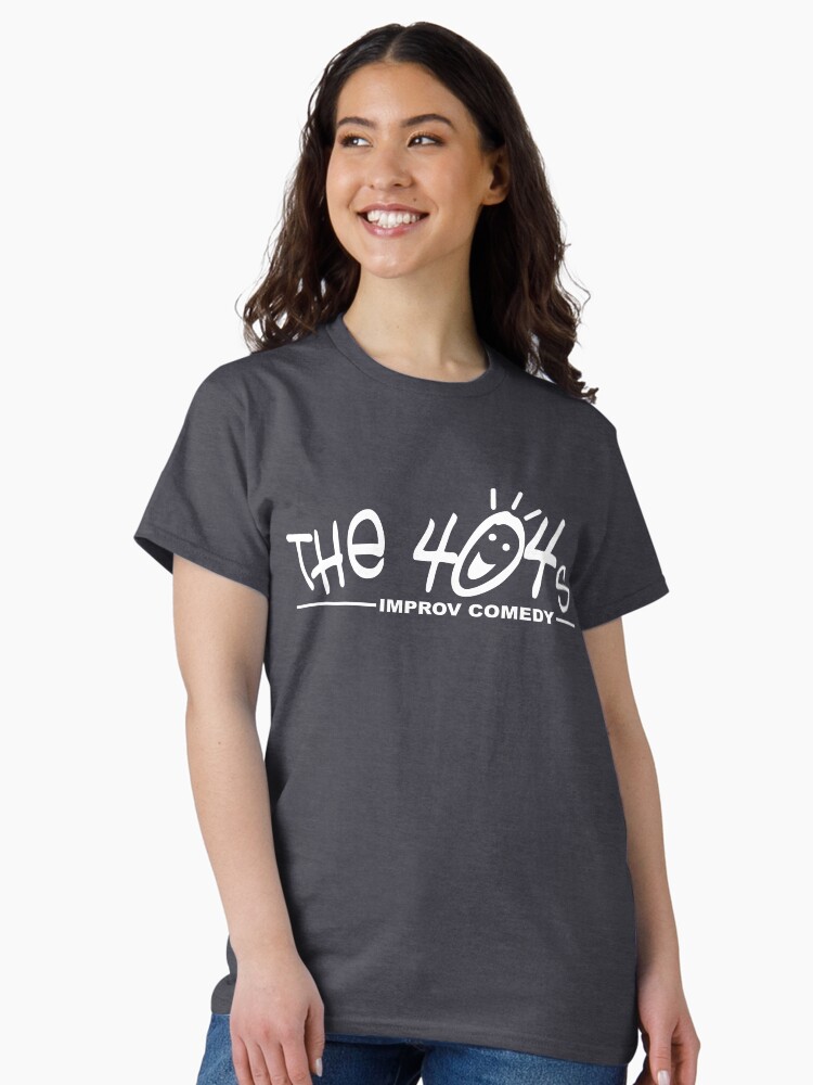 Thumbnail 1 of 7, Classic T-Shirt, The 404s Logo - White designed and sold by the404s.