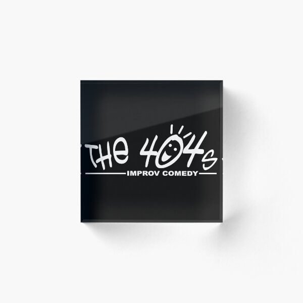 The 404s Logo - White Acrylic Block