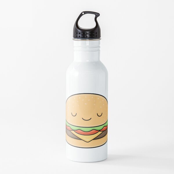 Happy Hamburger Water Bottle