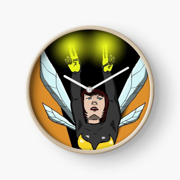 Wasp fairy Clock